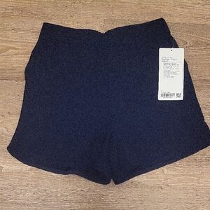 Lululemon Athletica High Waist Navy Shorts